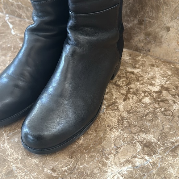 Stuart Weitzman Over-the-Knee 50/50 Boots Black Size 6 EUC - Picture 6 of 11